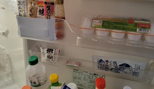 【ミニマリストの冷蔵庫】冷蔵庫の収納整理整頓【節約術】
